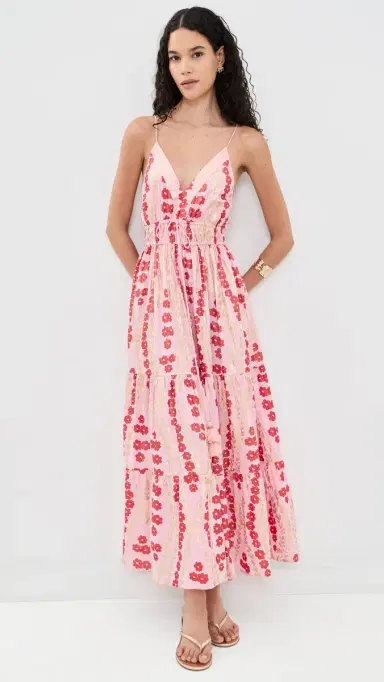 Guadalupe Design Alexia Dress Red | Thumbnail 2