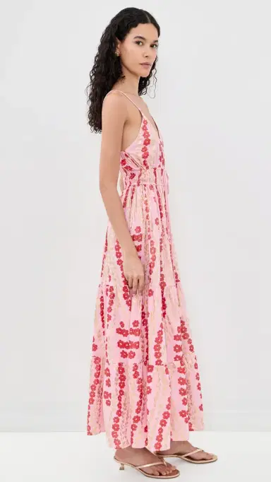 Guadalupe Design Alexia Dress Red | Thumbnail 4
