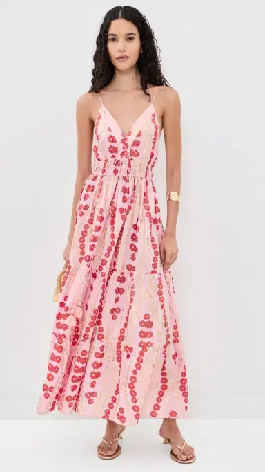 Guadalupe Design Alexia Dress Red | Thumbnail 5