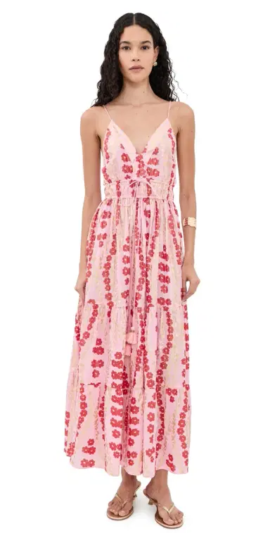 Guadalupe Design Alexia Dress Red | Thumbnail 1