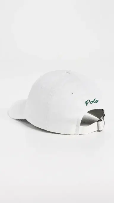 Polo Ralph Lauren NY Patch Logo Sport Cap Paper White One Size | Thumbnail 5
