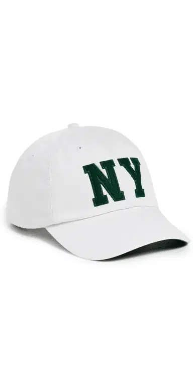 Polo Ralph Lauren NY Patch Logo Sport Cap Paper White One Size | Thumbnail 1