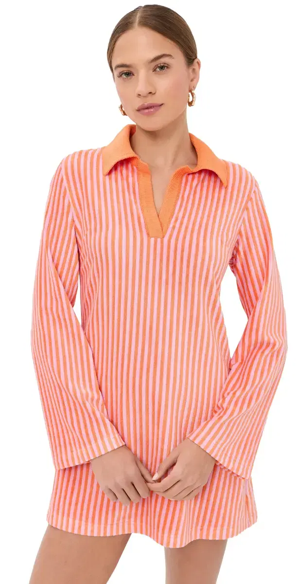SIMKHAI Jessy Tunic Dress Papaya ulti
