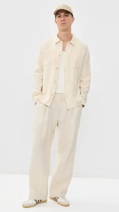 Les Deux Textured Slub Overshirt | Thumbnail 5 Les Deux Textured Slub Overshirt | Thumbnail 5