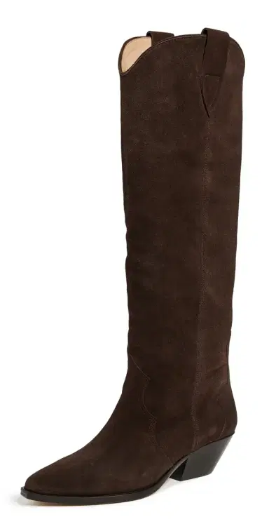 Isabel Marant Denvee Boots Chocolate | Thumbnail 1