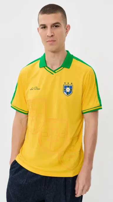 Les Deux Brazil Football Jersey | Thumbnail 2