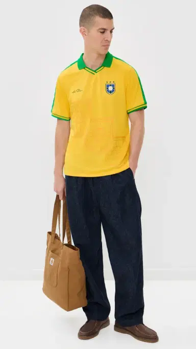 Les Deux Brazil Football Jersey | Thumbnail 5
