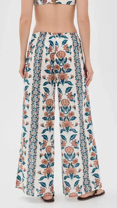 Montce Winona Floral Drawstring Wide-Leg Pants Winona Floral | Thumbnail 3 Montce Winona Floral Drawstring Wide-Leg Pants Winona Floral | Thumbnail 3
