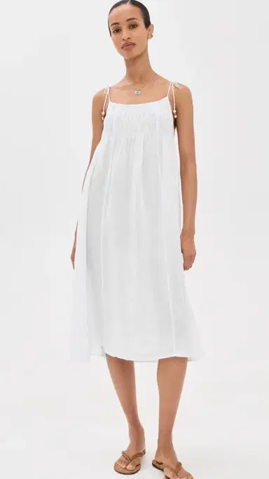 Velvet Teresa Dress White | Thumbnail 2 Velvet Teresa Dress White | Thumbnail 2