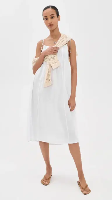 Velvet Teresa Dress White | Thumbnail 5 Velvet Teresa Dress White | Thumbnail 5
