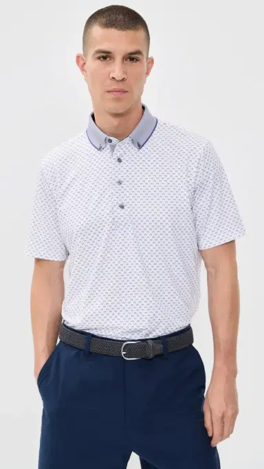 Greyson Angels Crest Polo Pink Sky S | Thumbnail 2