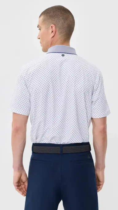 Greyson Angels Crest Polo Pink Sky S | Thumbnail 3