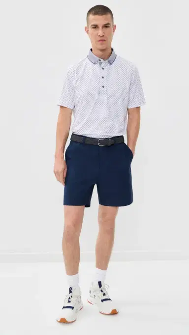 Greyson Angels Crest Polo Pink Sky S | Thumbnail 5