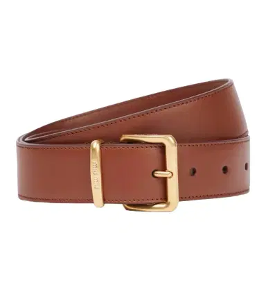 Miu Miu Leather belt | Thumbnail 1 Miu Miu Leather belt | Thumbnail 1
