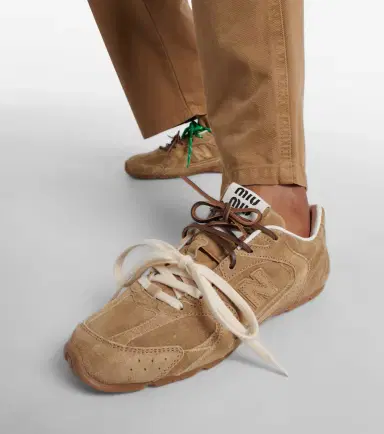 Miu Miu x New Balance 530 SL suede sneakers | Thumbnail 5
