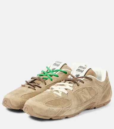 Miu Miu x New Balance 530 SL suede sneakers | Thumbnail 8