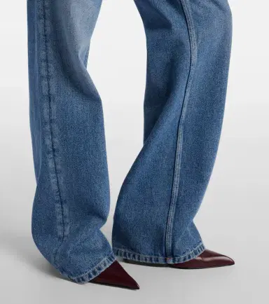 Prada High-rise wide-leg jeans | Thumbnail 3
