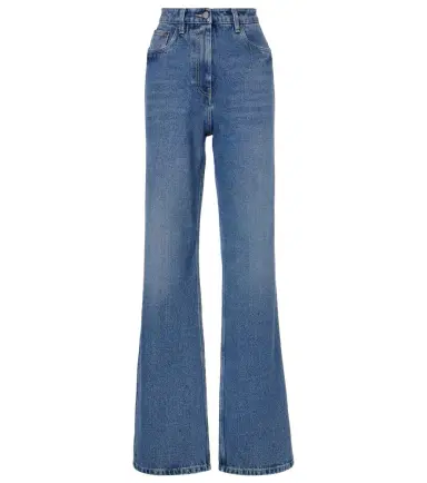 Prada High-rise wide-leg jeans | Thumbnail 1