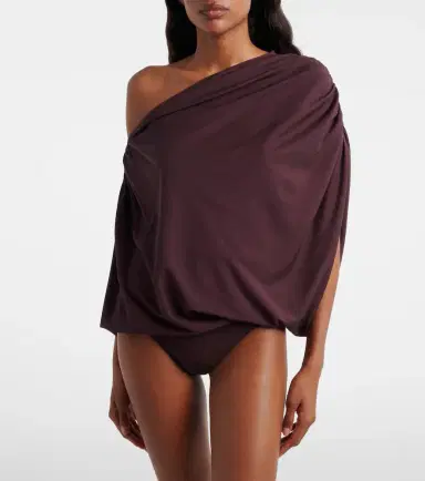 Wolford Draped off-shoulder bodysuit | Thumbnail 6 Wolford Draped off-shoulder bodysuit | Thumbnail 6
