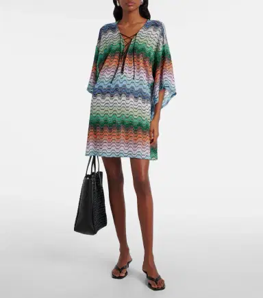 Missoni Wave lamé beach dress | Thumbnail 2 Missoni Wave lamé beach dress | Thumbnail 2