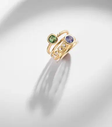 David Yurman DY Mercer 18kt gold ring with gemstones | Thumbnail 5 David Yurman DY Mercer 18kt gold ring with gemstones | Thumbnail 5