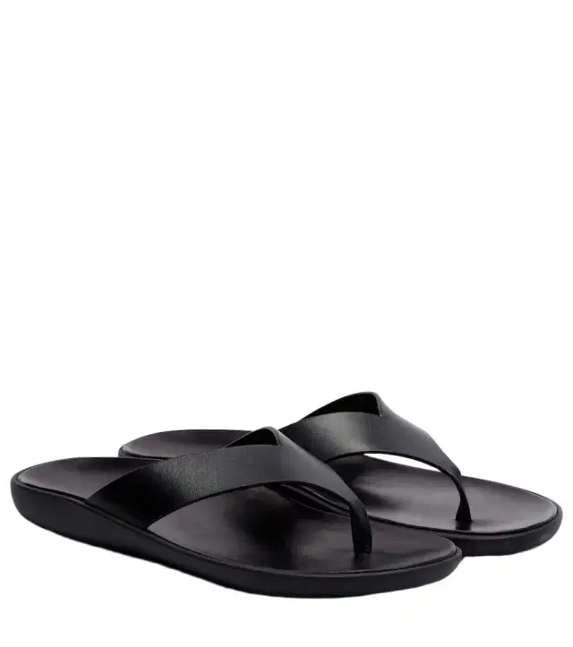 The Row Leger leather thong sandals