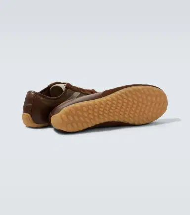 Alexander McQueen Suede-trimmed sneakers | Thumbnail 2