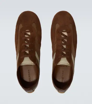 Alexander McQueen Suede-trimmed sneakers | Thumbnail 3