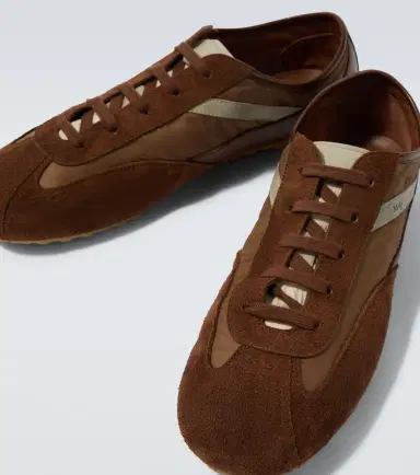 Alexander McQueen Suede-trimmed sneakers | Thumbnail 5