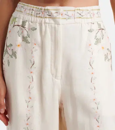 Agua by Agua Bendita Tota floral linen wide-leg pants | Thumbnail 5 Agua by Agua Bendita Tota floral linen wide-leg pants | Thumbnail 5