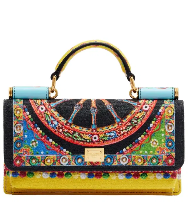 Dolce & Gabbana Sicily Mini printed top-handle bag