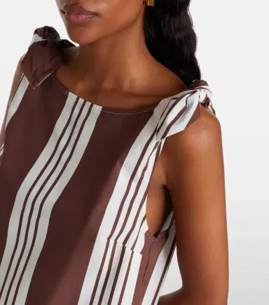 Posse Rosie striped cotton minidress | Thumbnail 2 Posse Rosie striped cotton minidress | Thumbnail 2