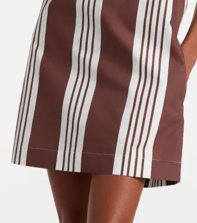 Posse Rosie striped cotton minidress | Thumbnail 3 Posse Rosie striped cotton minidress | Thumbnail 3