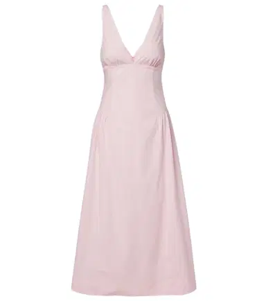 Posse Lindie cotton poplin midi dress | Thumbnail 1