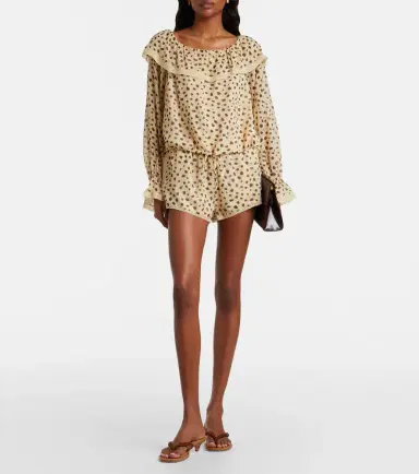 Posse Priscilla leopard-print silk blouse | Thumbnail 2 Posse Priscilla leopard-print silk blouse | Thumbnail 2