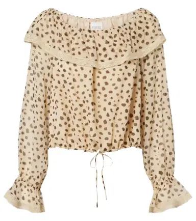 Posse Priscilla leopard-print silk blouse | Thumbnail 1 Posse Priscilla leopard-print silk blouse | Thumbnail 1