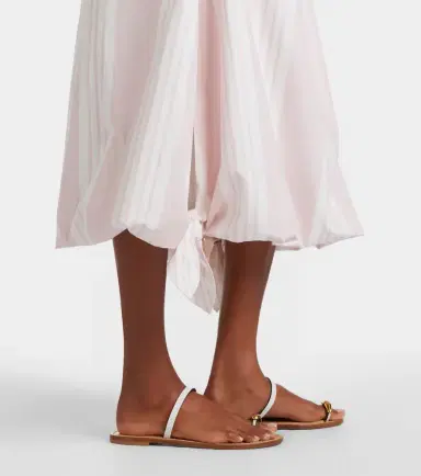 Posse Rosie striped cotton midi skirt | Thumbnail 6 Posse Rosie striped cotton midi skirt | Thumbnail 6