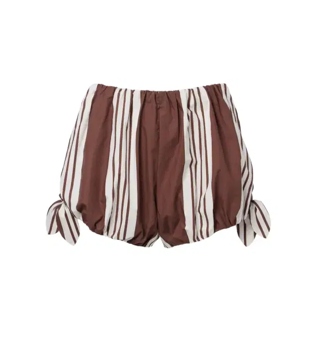 Posse Rosie striped cotton shorts