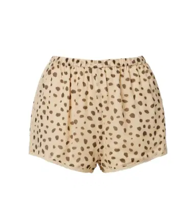 Posse Priscilla leopard-print silk shorts | Thumbnail 1 Posse Priscilla leopard-print silk shorts | Thumbnail 1