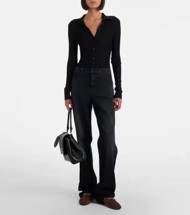 Gucci Jordaan Horsebit suede loafers | Thumbnail 6