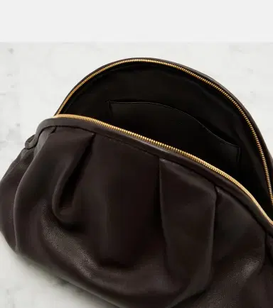The Row Charlotte leather clutch | Thumbnail 3