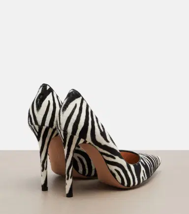 Gianvito Rossi Gianvito zebra-print calf hair pumps | Thumbnail 4 Gianvito Rossi Gianvito zebra-print calf hair pumps | Thumbnail 4