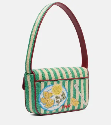 Staud Tommy beaded shoulder bag | Thumbnail 2 Staud Tommy beaded shoulder bag | Thumbnail 2