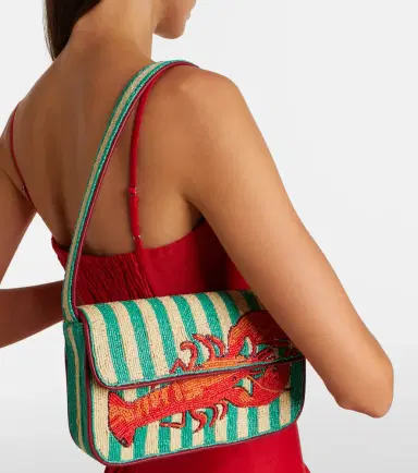 Staud Tommy beaded shoulder bag | Thumbnail 4 Staud Tommy beaded shoulder bag | Thumbnail 4
