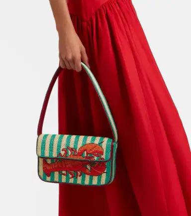 Staud Tommy beaded shoulder bag | Thumbnail 6 Staud Tommy beaded shoulder bag | Thumbnail 6