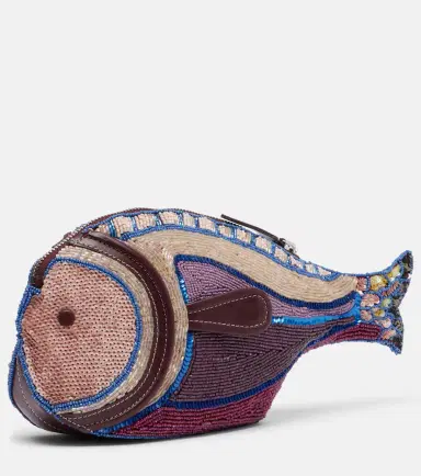 Staud Pesce beaded clutch | Thumbnail 2