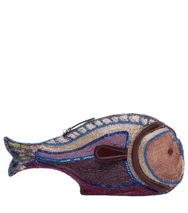 Staud Pesce beaded clutch | Thumbnail 1