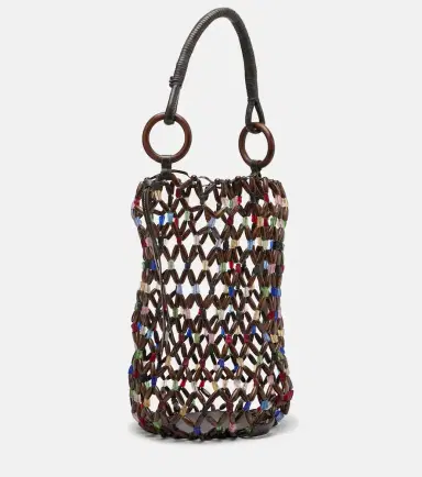 Staud Del Mar beaded shoulder bag | Thumbnail 2