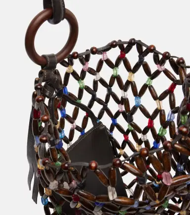 Staud Del Mar beaded shoulder bag | Thumbnail 3