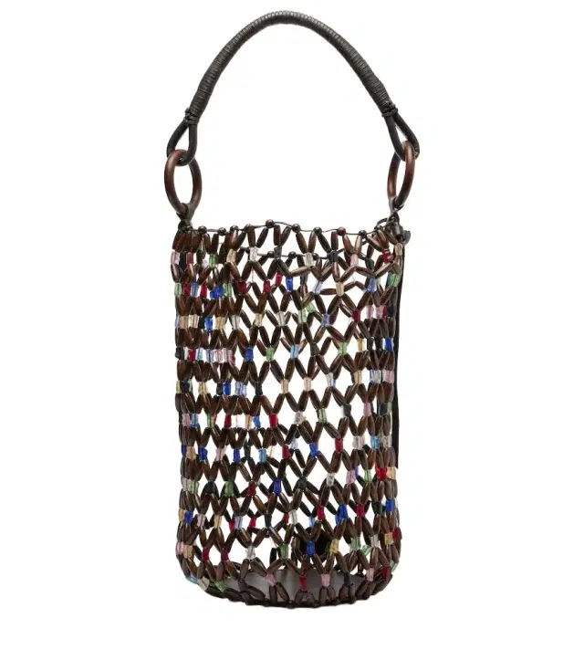 Staud Del Mar beaded shoulder bag